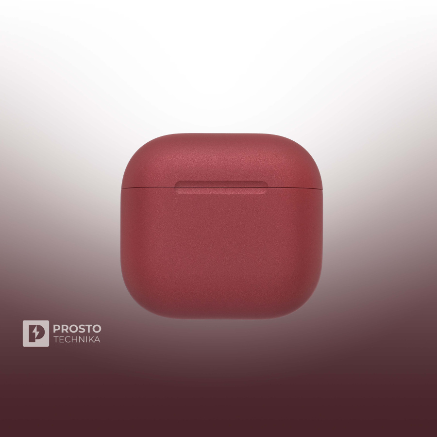 Apple Беспроводные наушники Apple AirPods 4 ANC / Бордо